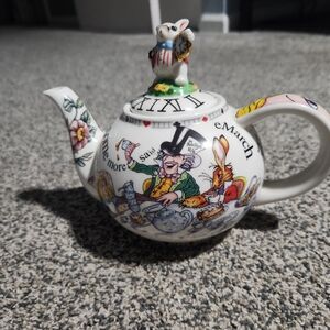 Whimsical Alice In Wonderland Teapot